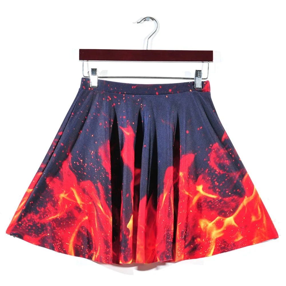 Женская юбка с высокой талией винтажная плиссированная для фитнеса|skirt 3d|high waist