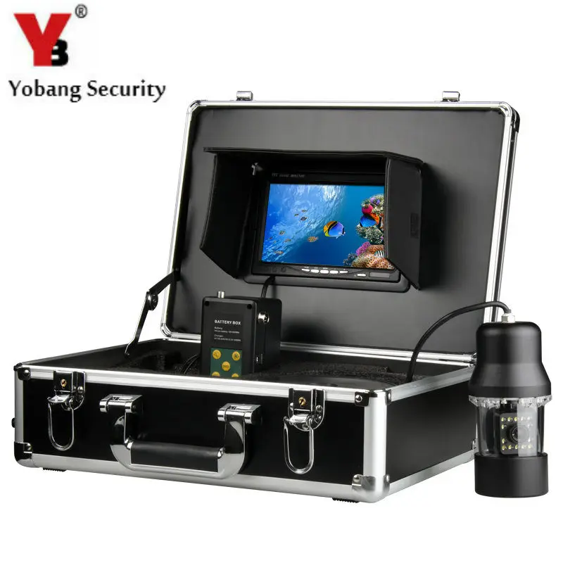 YobangSecurity 1/3 CCD 700TVL подводная рыболовная камера видео рыболокатор 7 &quotЖК монитор LED