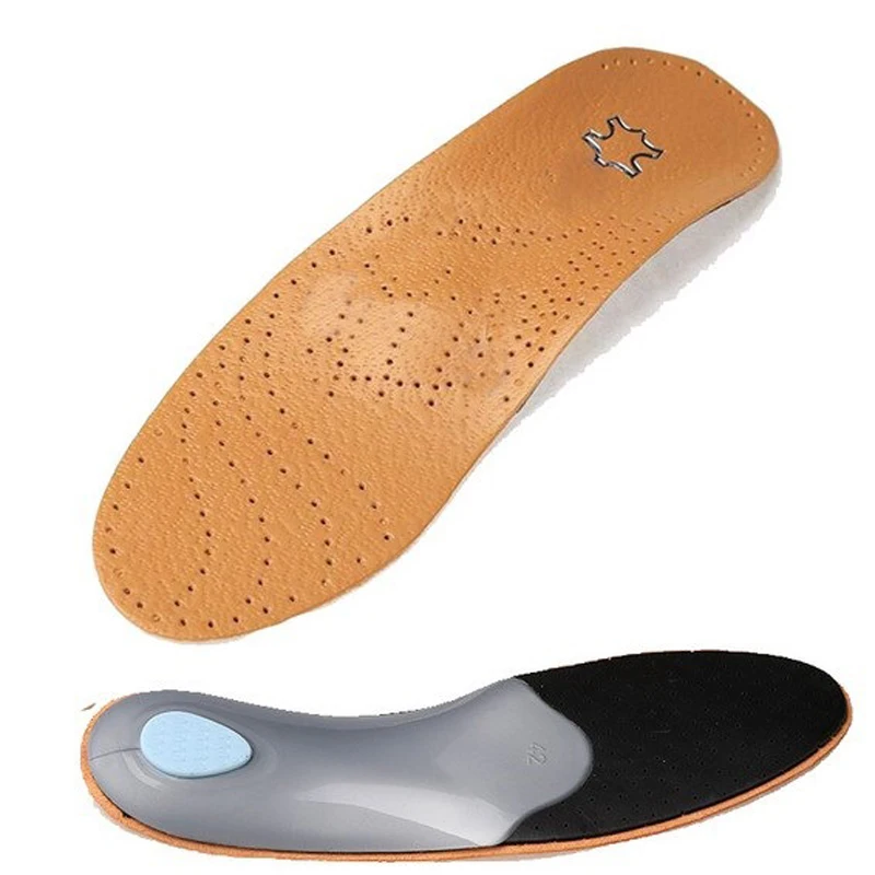 Ортопедические стельки из овчины высокого качества с супинатором для