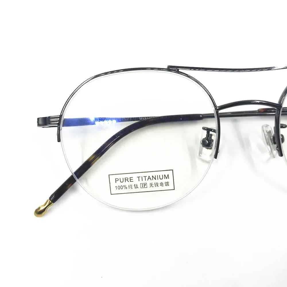 100% чистый титан оправы для очков половинной близорукости Rx able совершенно новые