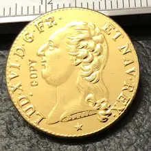 1785 Франция 2 флуид д/золото|Безвалютные монеты|