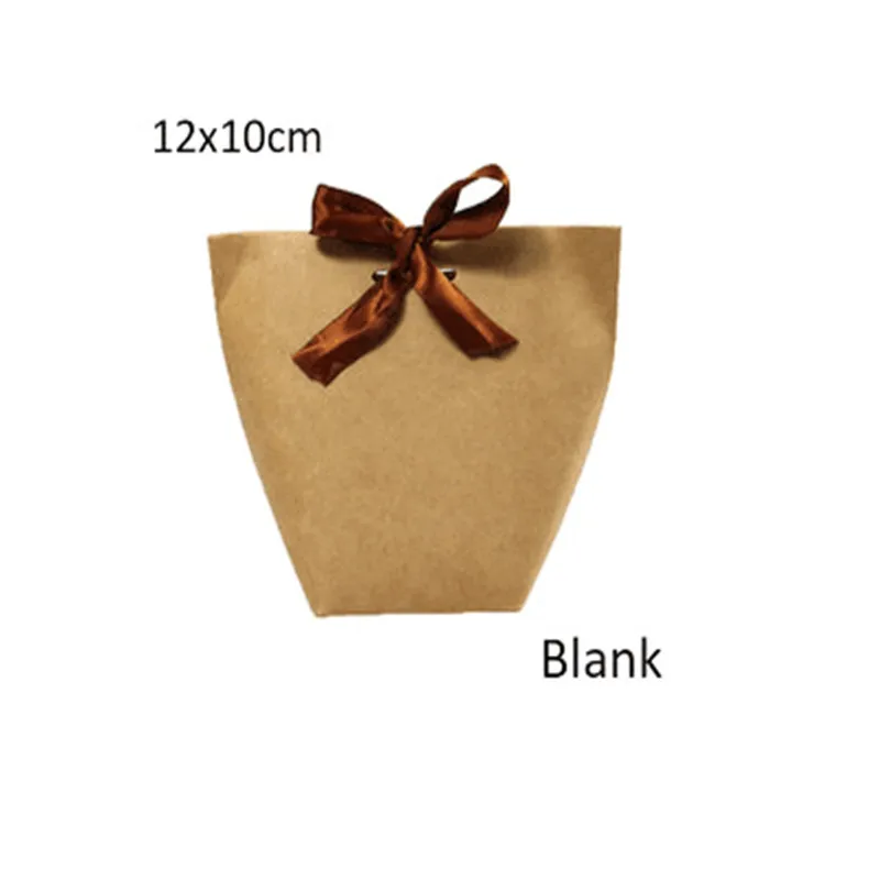 12x10cm blank 2/5/10/20/50 шт высококлассные черный, белый цвет бронзового цвета "," конфетная сумка "спасибо" коробка для свадебного подарка посылка День рождения пользу - Цвет: 12x10cm blank