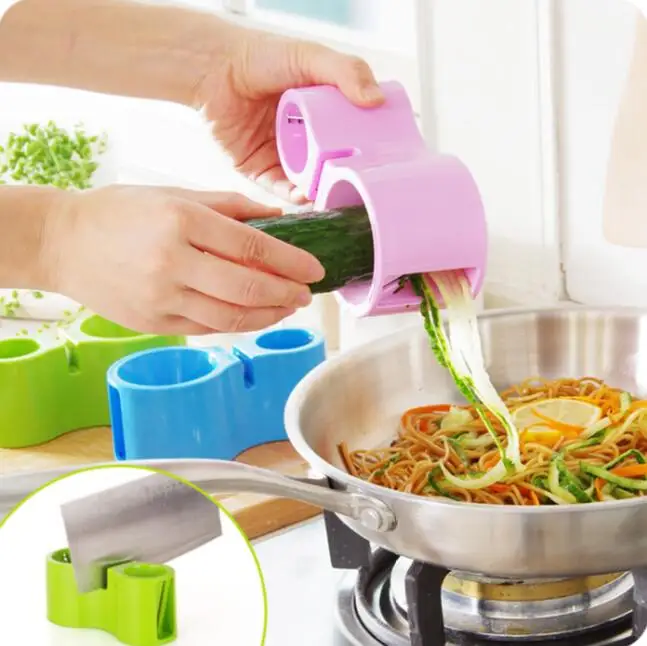 

Multifunctional Kitchen Gadgets Double Pencil Sharpener Spiral Grater With Household Knife Sharpener