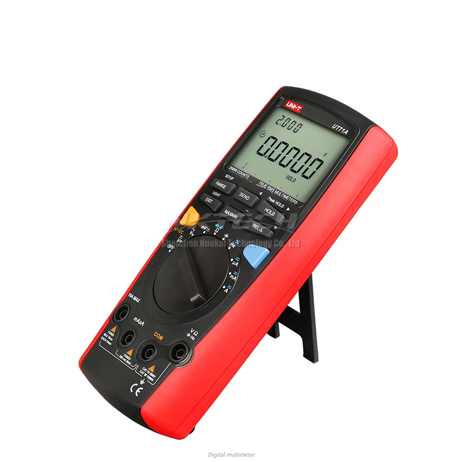 UNI-T интеллектуальный цифровой мультиметр UT71E UT71D UT71C UT71B UT71A Ture RMS температура AC DC Вольт колпачок Res Freq двойная подсветка