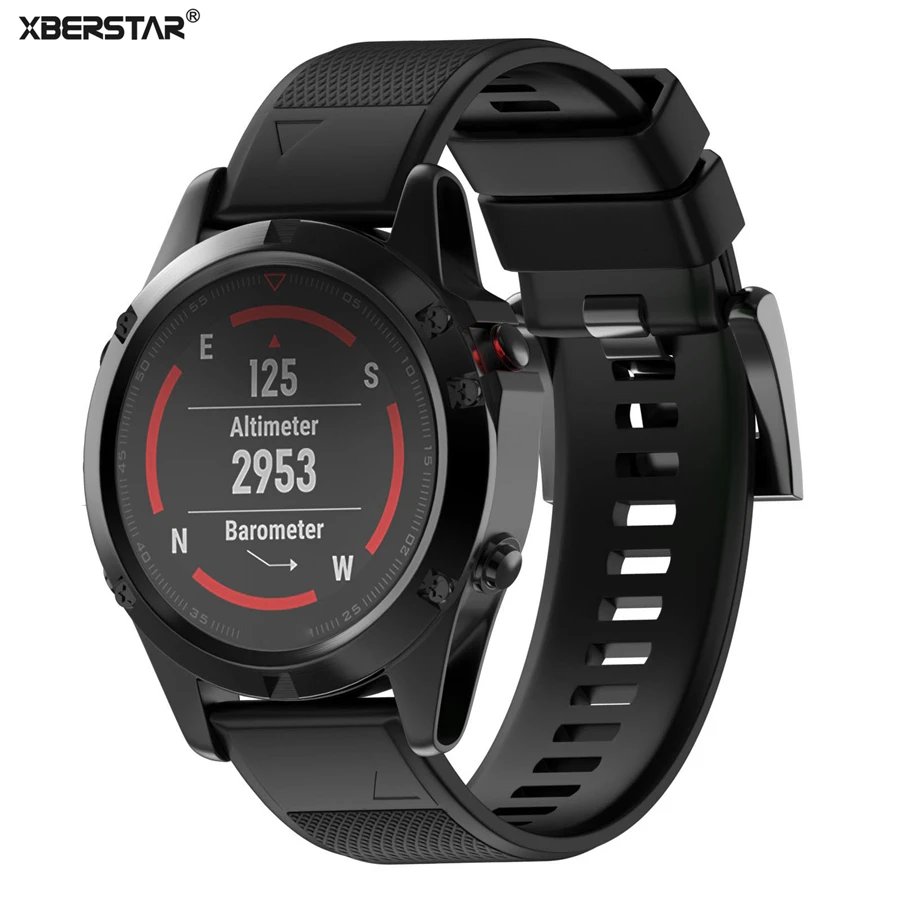 Сменный силиконовый ремешок для часов Garmin Fenix 5 Fenix5 Forerunner 935 GPS часы быстросъемный