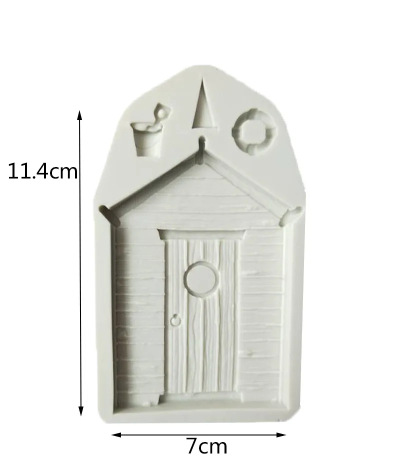 Силиконовая форма для торта Luyou 1 шт. мультяшный домик силиконовая отделки