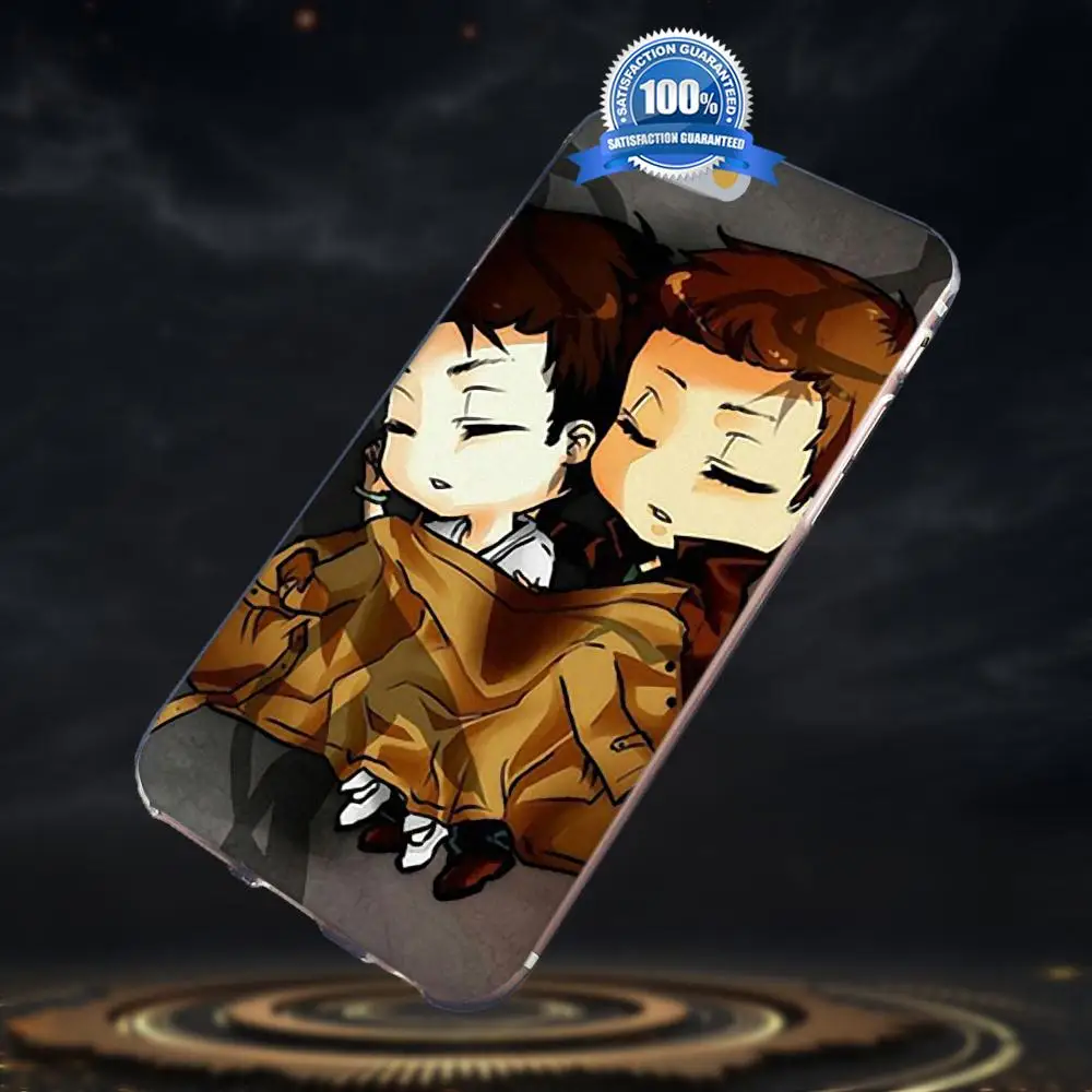 Супернатуральный Кастиэль Дин Сэм мультфильм мягкий TPU телефон для Huawei G7 G8 Honor 5A 5C