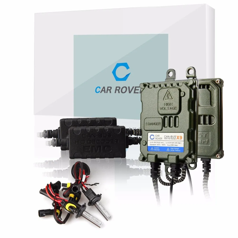 Автомобильный Rover H7 H1 H11 H4 hi lo 55W Canbus HID Xenon комплект преобразования 6000K 5000k 8000k фара