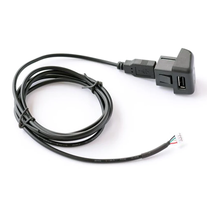 AUX and Socket Biurlink автомобильный стерео прикуриватель Замена AUX USB кабель и интерфейс переключатель для peugeot Citroen RD9 RD43 RD45 - Название цвета: AUX and Socket