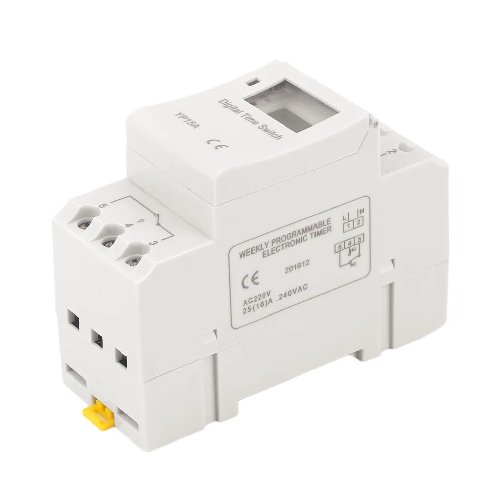 Digital LCD Programmable Timer Switch THC 15A AC 220V | Инструменты