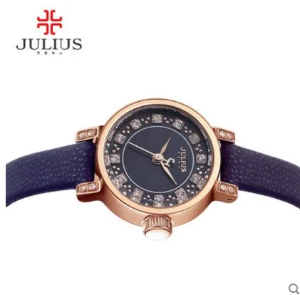 Роскошные женские часы Julius Корея дизайн новая модель 2016 кварцевые роскошные для