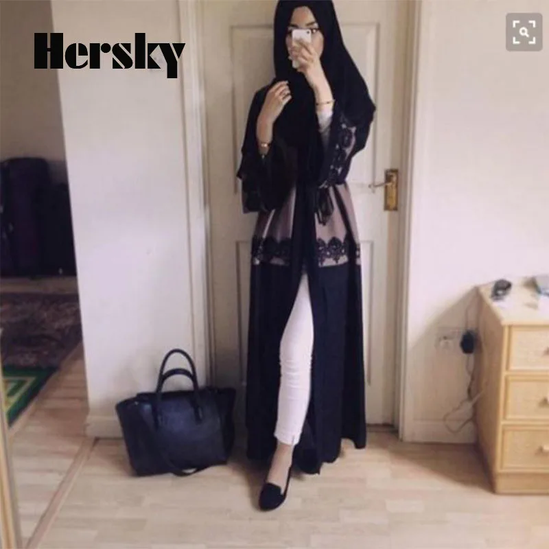 Взрослый мусульманин в этническом китайском стиле с вышивкой кружевное кафтан