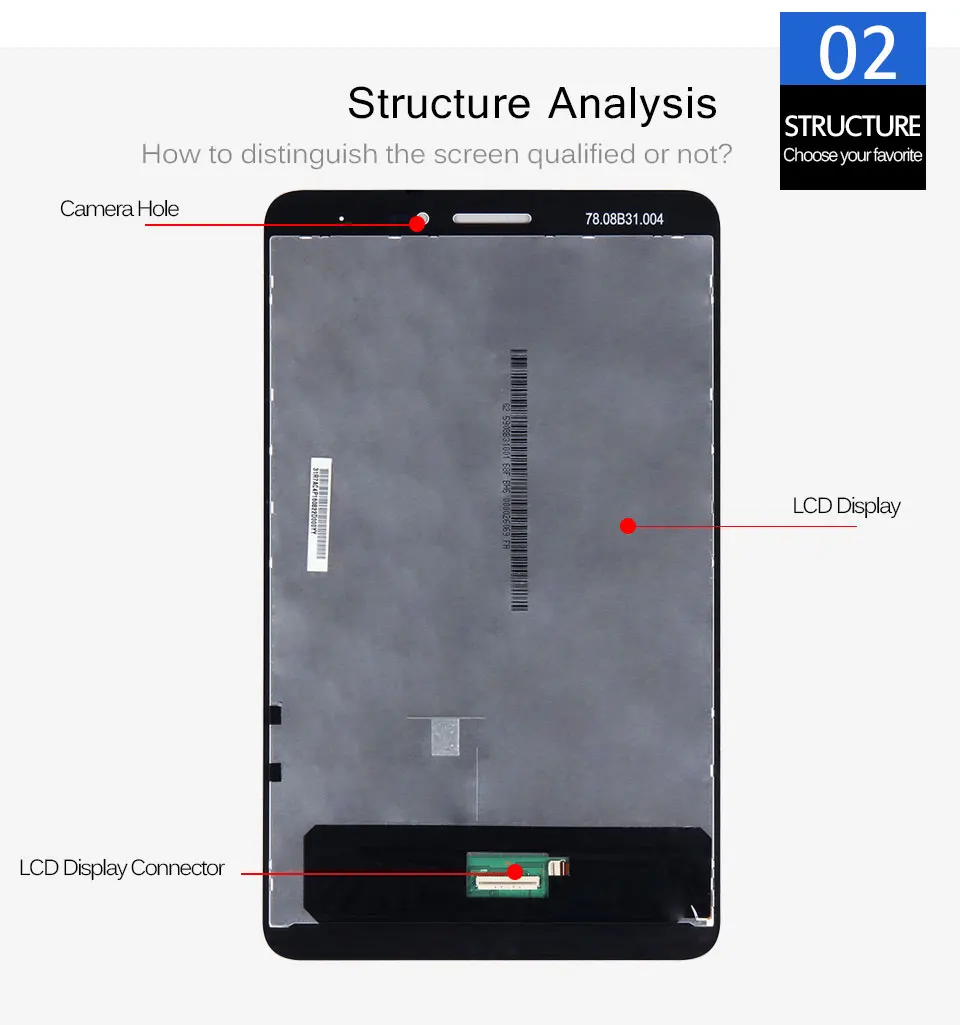 Srjtek для huawei Mediapad T2 8 Pro JND-AL00 JDN-W09 ЖК-дисплей с сенсорным экраном Панель дигитайзер сборка запасные части