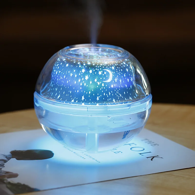 USB mini humidifier ultrasonic LED light atomizing silent spray office dormitory home | Бытовая техника