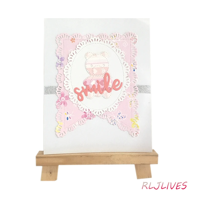 Кружевная рамка овальные металлические режущие штампы трафареты для рукоделия