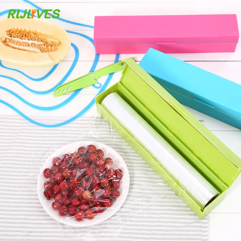 Пластиковый оберточный резак пищевой вакуумный для фольги 1 шт. | Дом и сад