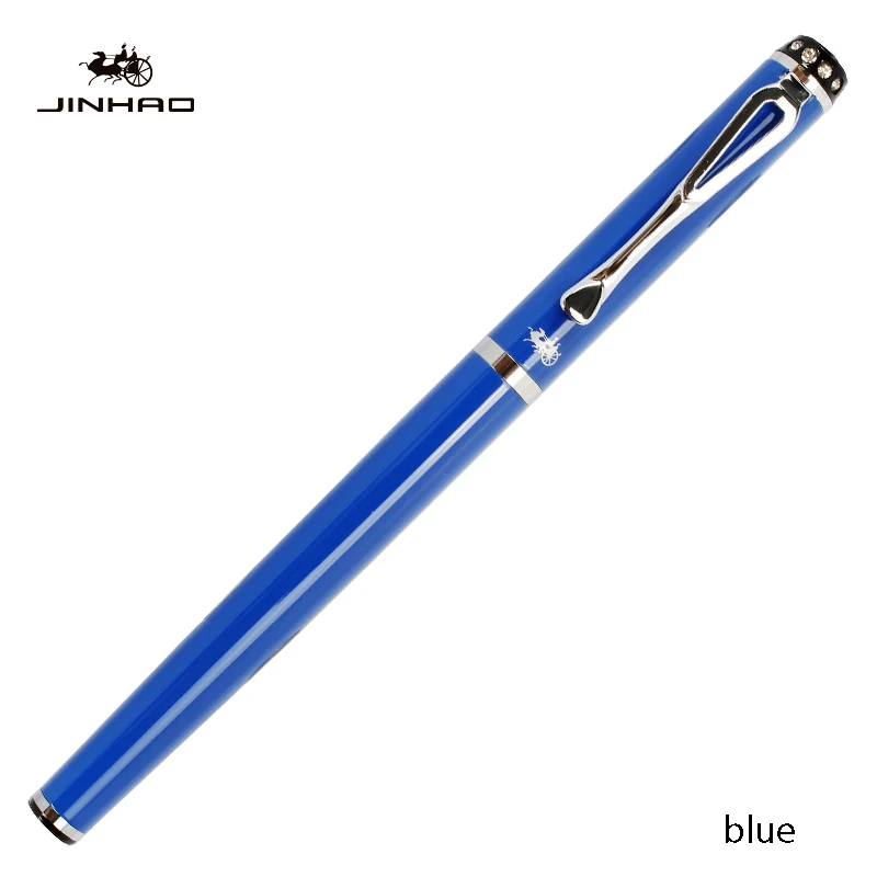 jinhao 301lanse Jinhao 301 авторучка 0,38 мм чернильные ручки для письма для девочек металлические Роскошные Металлические stylo plume каллиграфия ручка caneta caligraphy - Цвет: jinhao 301lanse