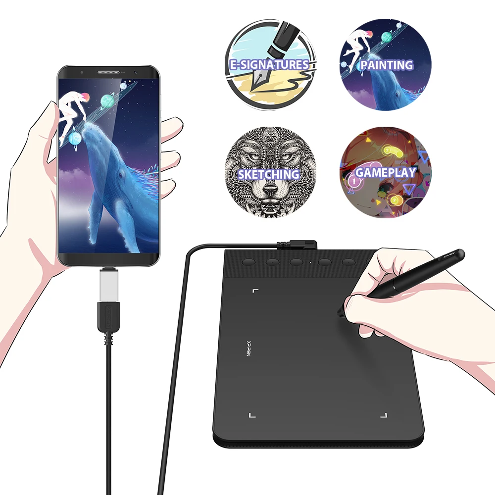

XP-Pen Star G640S Drawing Tablet digital Graphics Tablet Pen Tablets for Android Drawing 8192 pressure