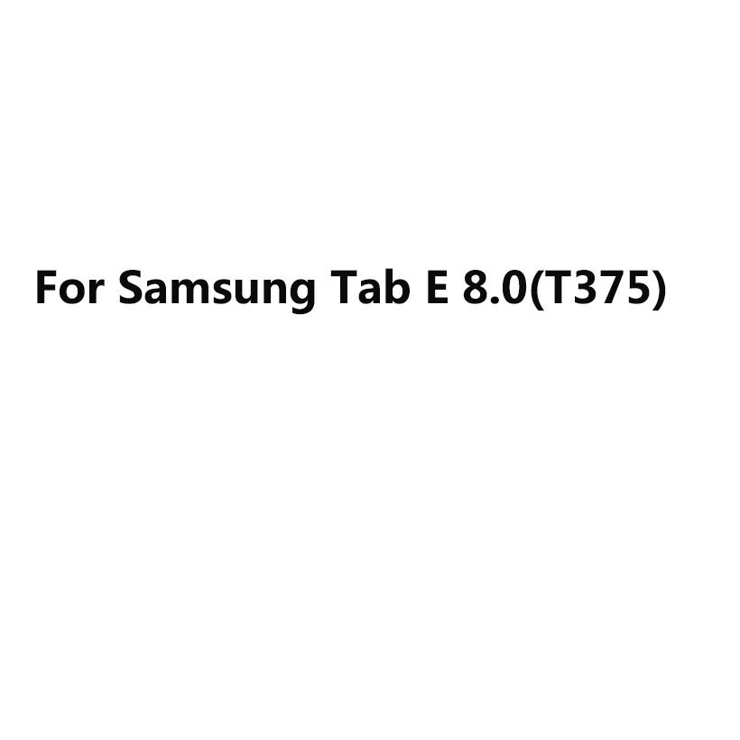 Tab E 8.0 SM-T377 Для samsung Galaxy Tab E 9,6 чехол силиконовый Tab 3 8,0 4 10,1 7,0 A P580 T580 T280 T385 S2 9,7 T375 T560 T715 T815 T820 крышка - Цвет: Tab E 8.0 SM-T377