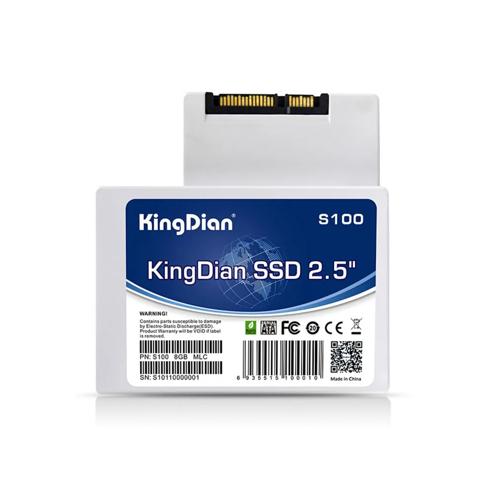 KingDian SSD 60 ГБ 32 ГБ 16 ГБ 120 ГБ 240 ГБ 256 ГБ SATAII SATAIII 2,5 HDD Внутренний твердотельный диск SSD для ПК 120G 240G 480G