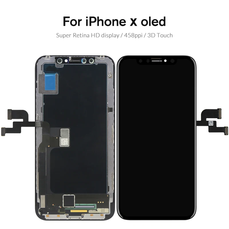 Для iPhone X XS lcd сенсорный экран без битых пикселей OLED OEM панель в сборе для Max XR