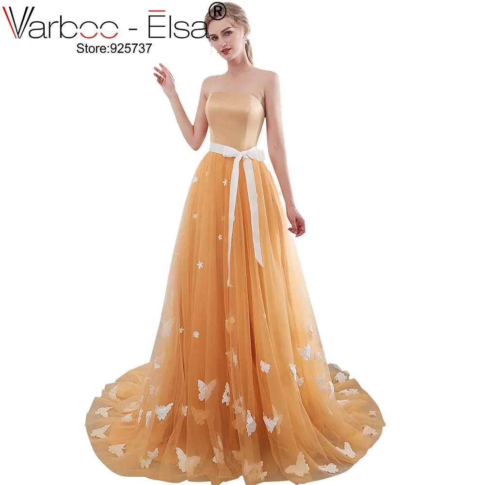 Женское Тюлевое платье-трапеция без рукавов с аппликацией | Свадьбы и торжества