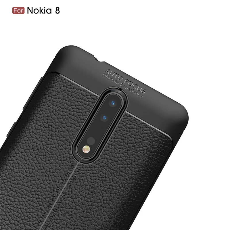 Чехлы для джентльменов Nokia 8 чехол телефона с зернистой текстурой Sirocco