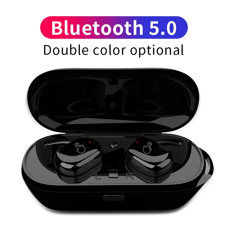T2C TWS Беспроводные Мини Bluetooth наушники для Xiaomi huawei мобильный стерео наушники спортивные наушники с микрофоном портативная зарядная коробка