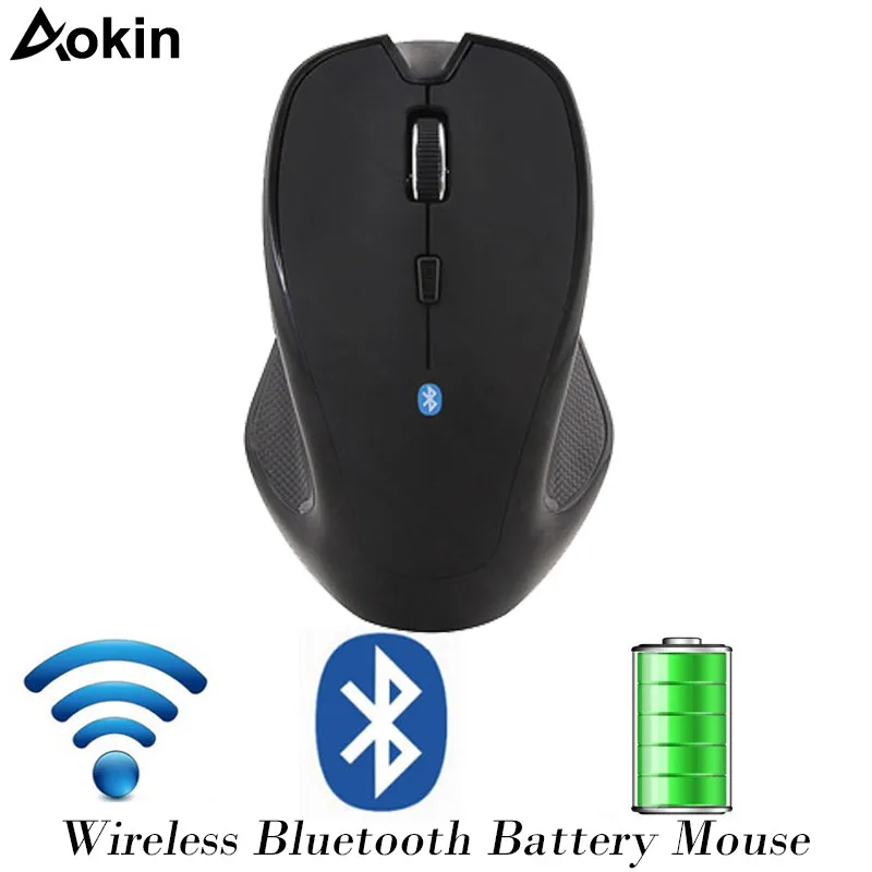 Мышь беспроводная оптическая Aokin 2 4 + 0 3 DPI 6 кнопок|mouse for laptop|2.4ghz wireless mousewireless mouse |