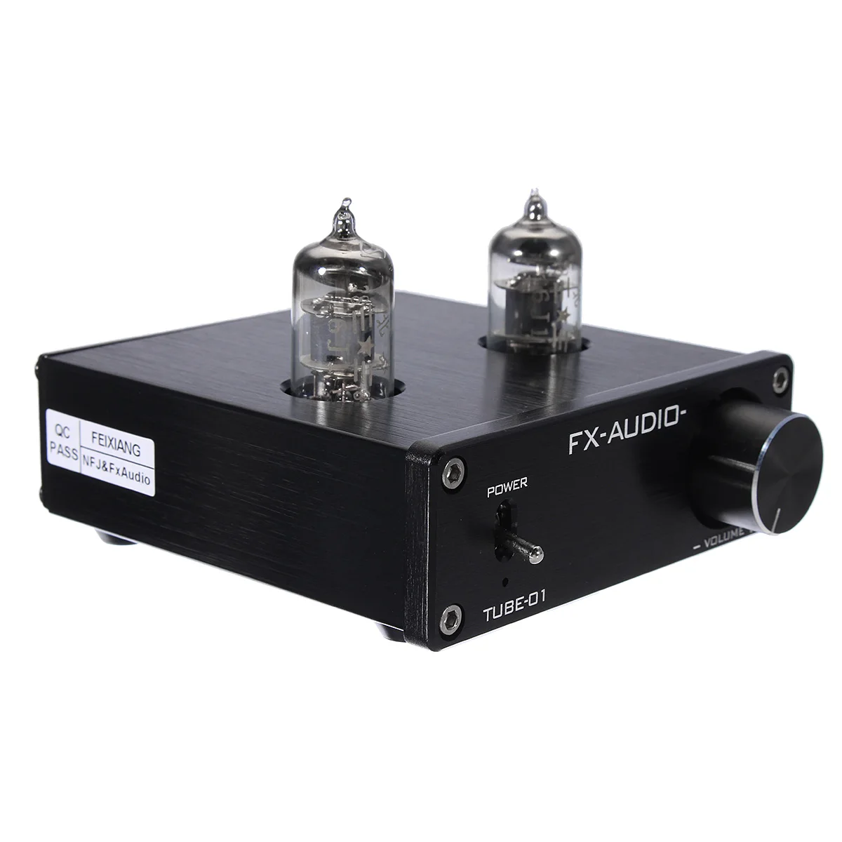 FX-Audio TUBE-01 желчный предусилитель ламповый усилитель предусилитель желчный буфер 6J1 мини Hi-Fi предусилитель amp с DC12V 1A разъем питания