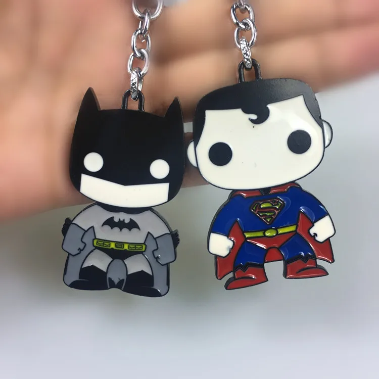 DC Супер Герои Супермен летучая мышь человек флэш Woderwoman брелок отряд самоубийц