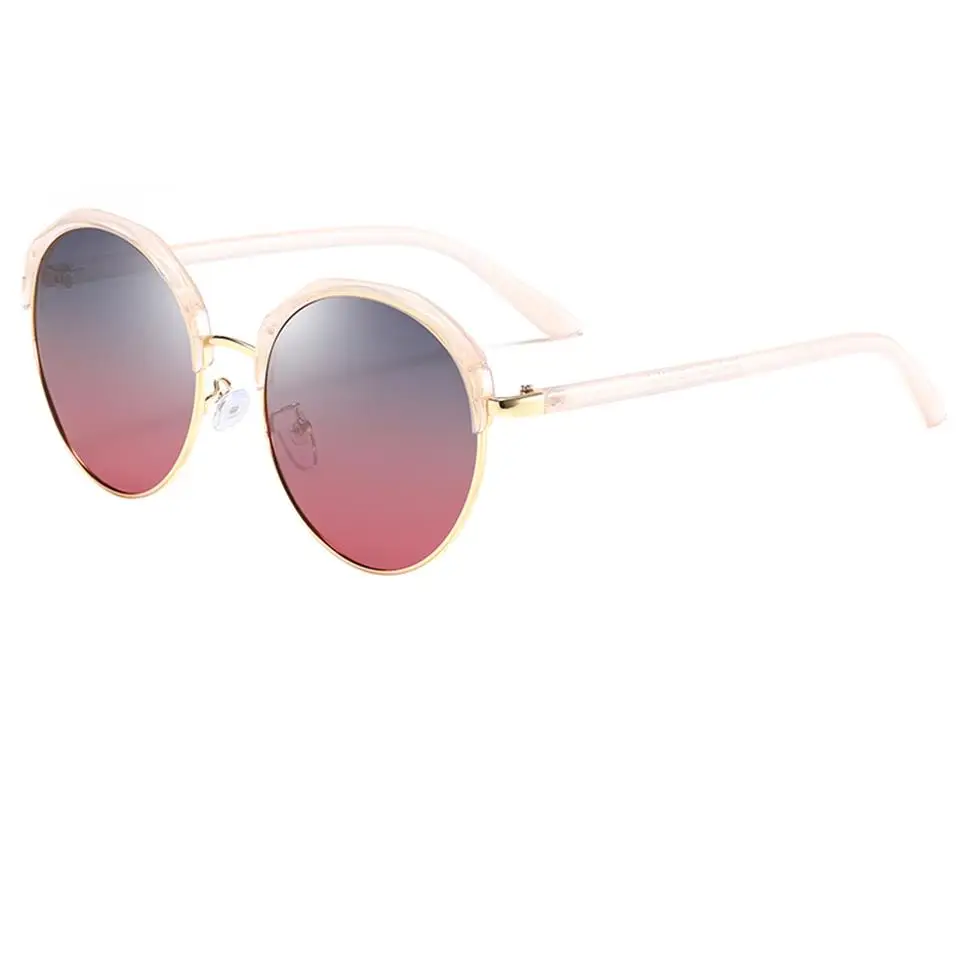 pink grey ELITERA фирменный дизайн винтажные кошачий глаз солнцезащитные очки для женщин и мужчин Путешествия поляризационные солнцезащитные очки классические ретро уличные очки - Цвет линз: pink grey