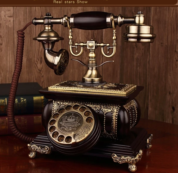 Винтажный телефон с вращающимся циферблатом в стиле ретро|rotating dial phone|dial phonephone retro