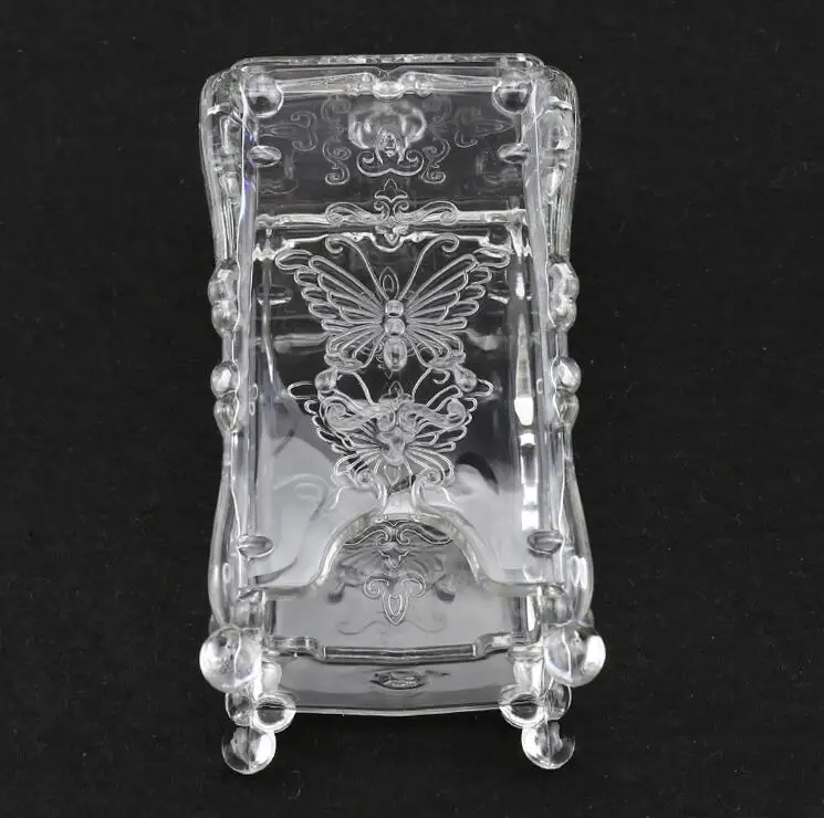 1 шт. прозрачный хлопковый коврик косметический Органайзер для макияжа чехол