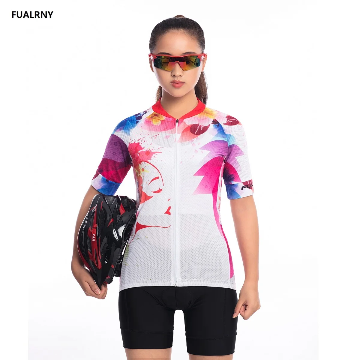Женский комплект Джерси FUALRNY летняя одежда для велоспорта MTB Ropa Ciclismo с