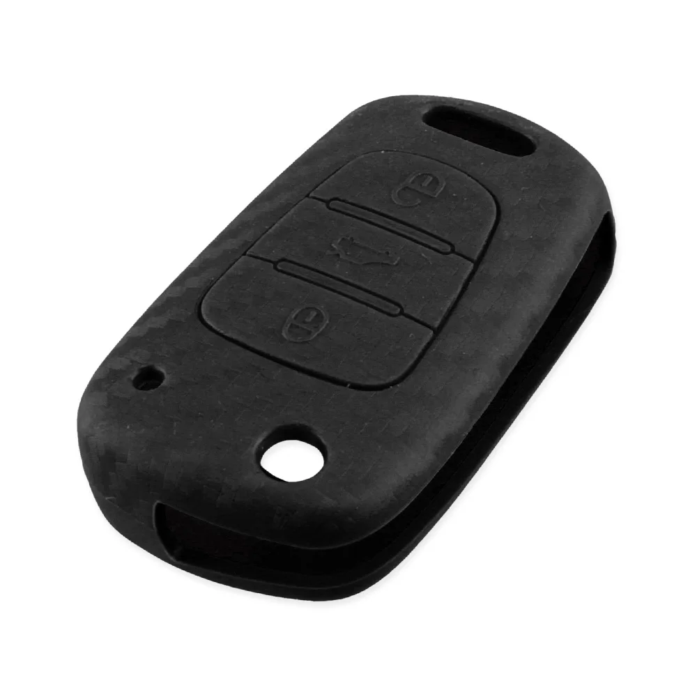 KEYYOU 3 кнопки силиконовый чехол для автомобильного ключа Kia RIO K2 K5 Sportage Sorento Hyundai i20 i30