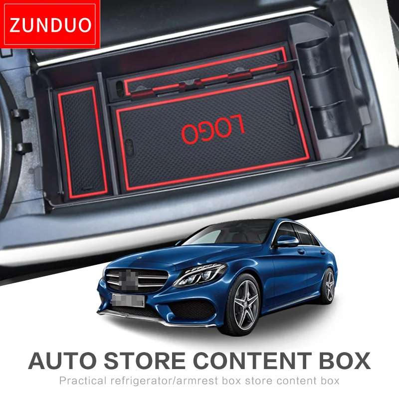 Подлокотник ZUNDUO для Mercedes Benz GLC X253 Coupe аксессуары 200 250 300 220d 250d 43 63 AMG 2016 2018