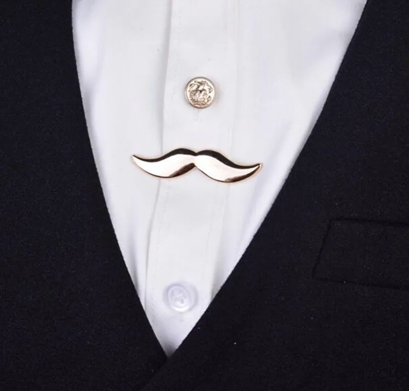 2016 модная мужская рубашка с французскими усами и бородой Сумка зажимами для