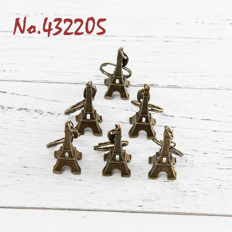 5 шт./компл. новинка брелок в виде башни Торре Париж тур кольцо игрушки для девочек