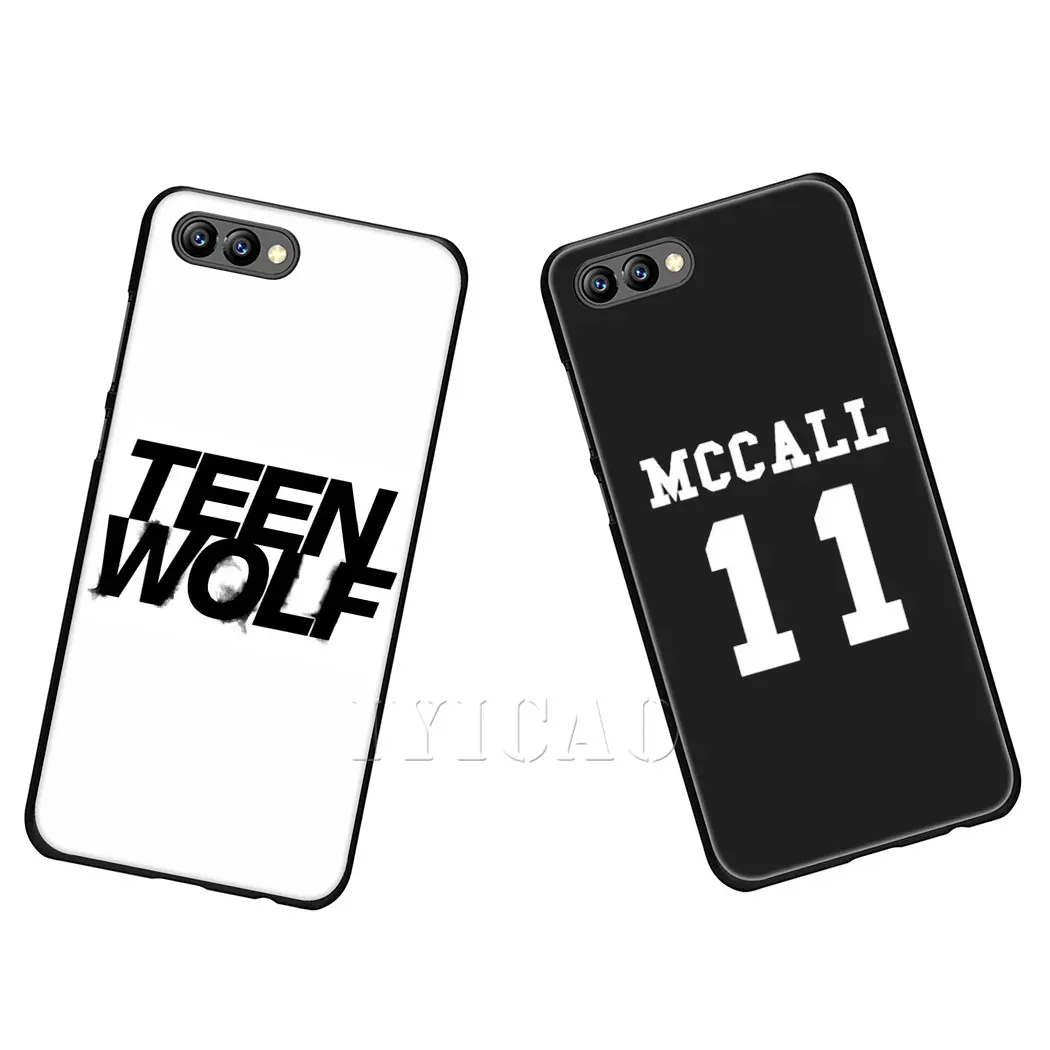 Прочный чехол Teen Wolf Stilinski 24 Данбар 9 мягкий для телефона Huawei Honor 6a 7A 9X20 Pro 7C 7X8 10 Lite 8X 8C