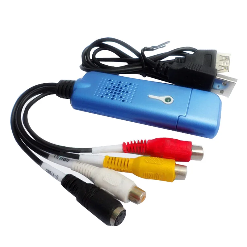 Larryjoe USB 2 0 видеозахват с аудио DC60 TV DVD VHS в конвертер | Электроника
