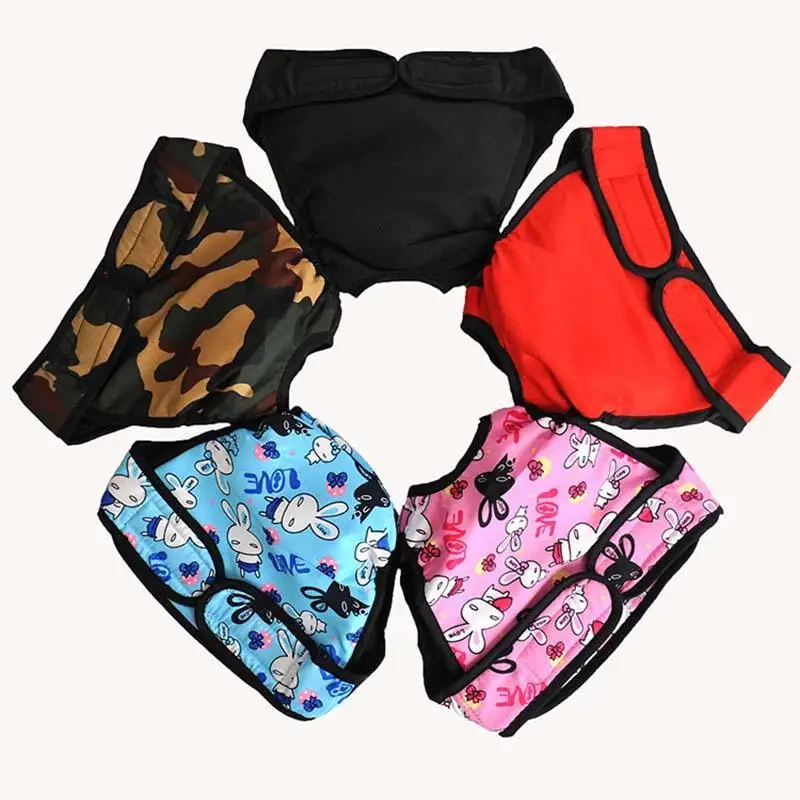 Большой Собака Пеленки гигиенические подгузники S XL моющийся Женский шорты для