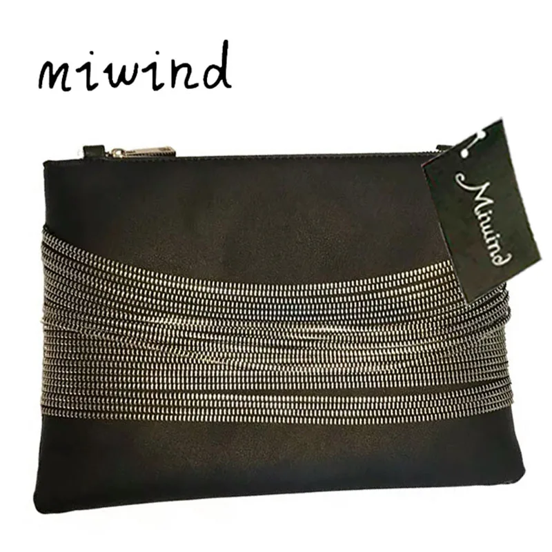 Высокое качество клатч 2018 женщин сумка женские вечерние клатчи черные кожаные