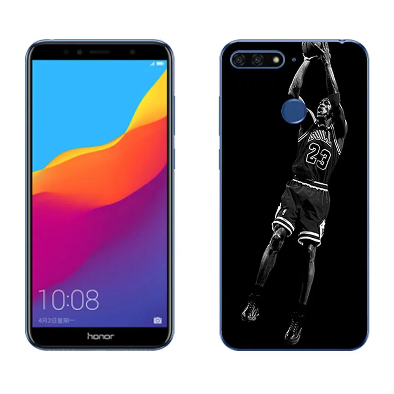 Тпу для Huawei Honor 7A Pro прозрачный силиконовый чехол телефона 5 7 дюйма задняя крышка