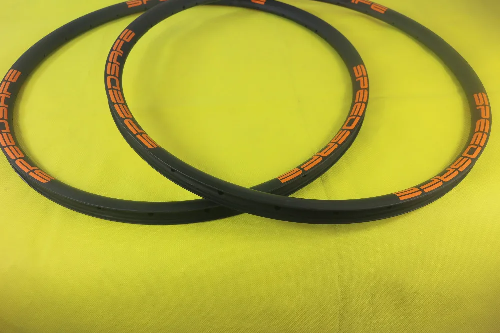 Карбоновые велосипедные диски SPEEDSAFE 29 дюймов 30 мм ширина 25 глубина 24 28 32