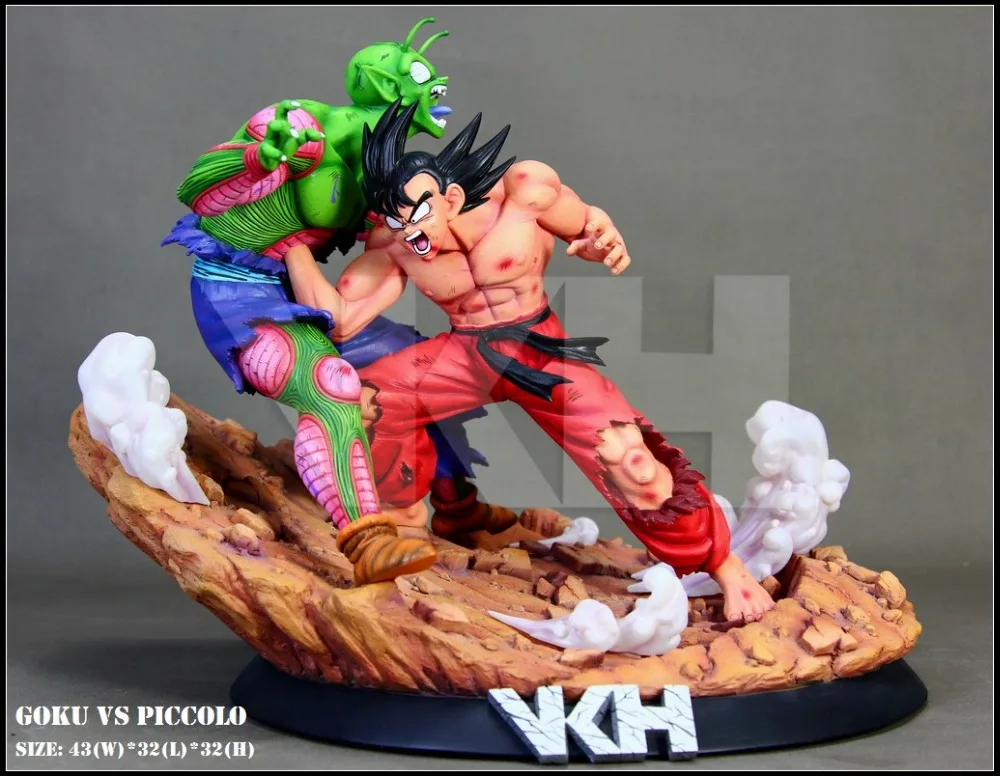 Модель фанатов Dragon Ball vkh 32 см goku vs Piccolo gk смола статуя фигурка игрушка для коллекции