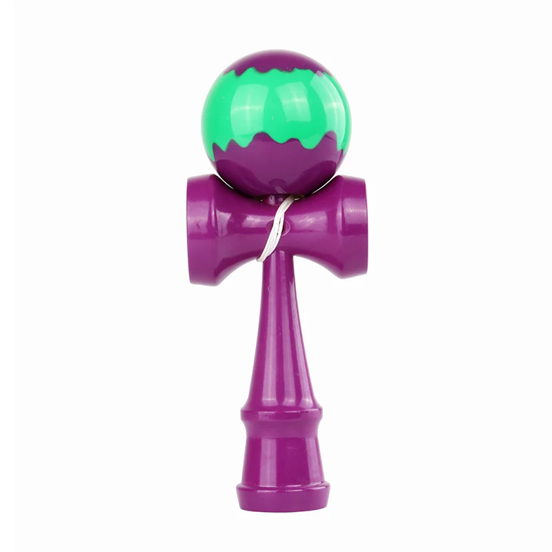 3-Цвет пульсации Kendama Бук деревянная жонглирование умелые шарики профессиональный спорт на открытом воздухе игрушки для детей и взрослых