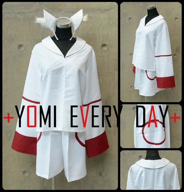 Puella Magi Madoka Magica QB Kyuubee Kyubey Personification Cosplay Costume Custom Any Size | Тематическая одежда и