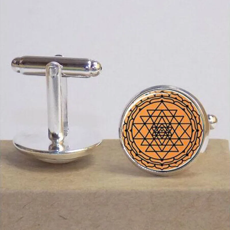 

Sri Yantra Decal mandala Pattern mandala Cuffink Glass Cabochon Glass Cuffink Galaxy Cuffink Round Glass Cuffinks Bangle
