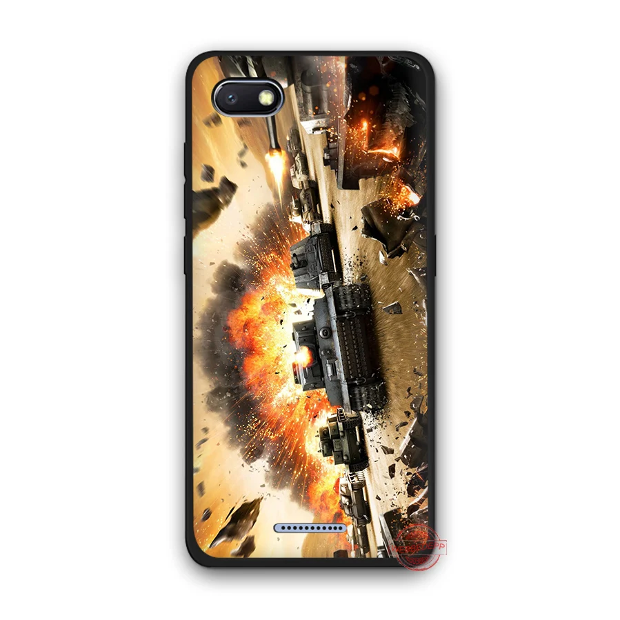 6 WEBBEDEPP world of tanks мягкий чехол для телефона для Redmi Note 8 7 6 5 Pro 4A 5A 6A 4X5 Plus S2 Go чехол s - Цвет: 6
